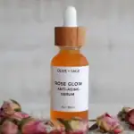 Rose Glow Anti-Aging Serum – Luxurious Botanical Youth Elixir