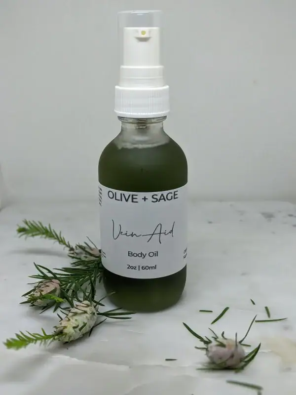 Natural Vein Oil – Supports Circulation & Reduces Appearance of Bulging Veins