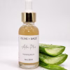 Aloe Vera Facial Serum for Sensitive Skin Aloe vera facial serum for sensitive skin with aloe leaves